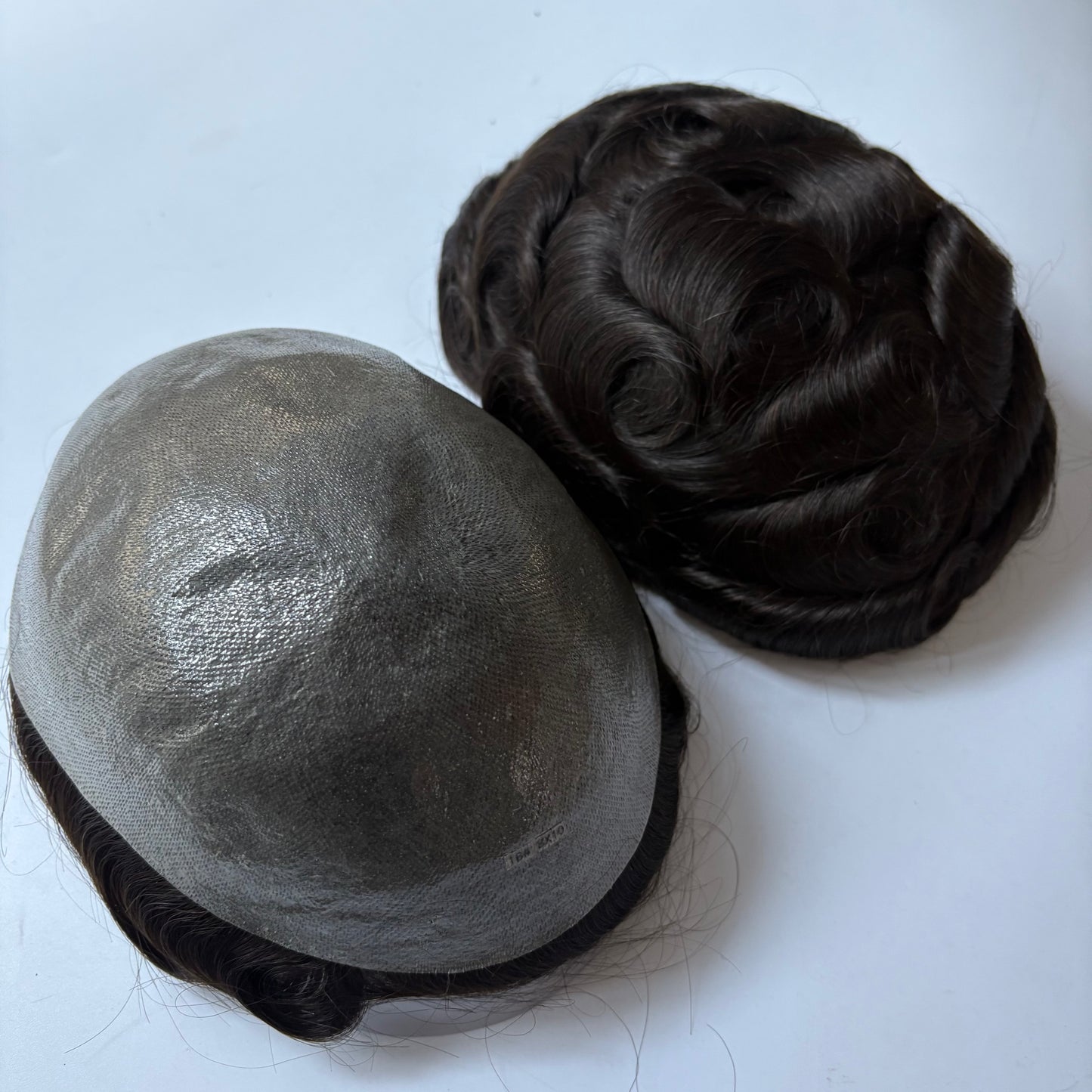 Men's Toupee Swiss Lace Hair System - 100% Virgin Human Hair