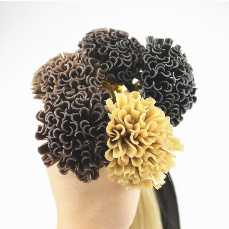 U Tip Free extensions keratin's smooth natural hair 100% remy long 50-55cm
