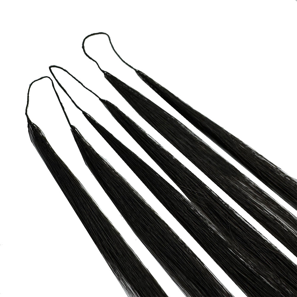 한국 시장 인기 버진 레미 헤어 제품 깃털 헤어 익스텐션 노팁 헤어 익스텐션