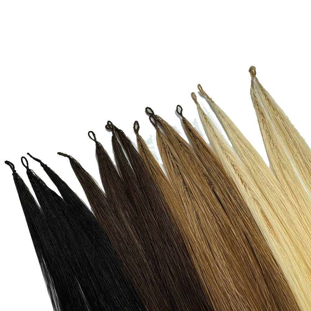 Best Price small circle feather hairs Vendor Invisible High Quality Double Drawn 100% Human Hair small circle feather hair