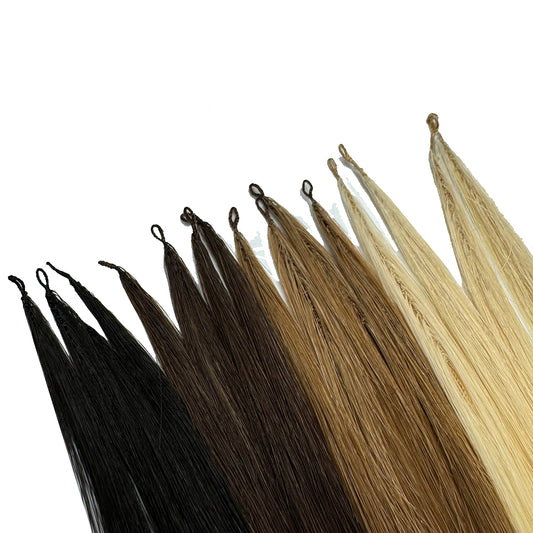 Best Price small circle feather hairs Vendor Invisible High Quality Double Drawn 100% Human Hair small circle feather hair