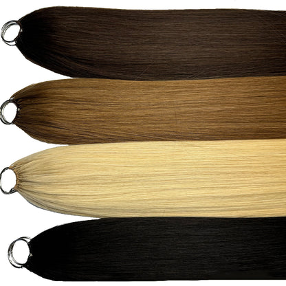 Best Price small circle feather hairs Vendor Invisible High Quality Double Drawn 100% Human Hair small circle feather hair