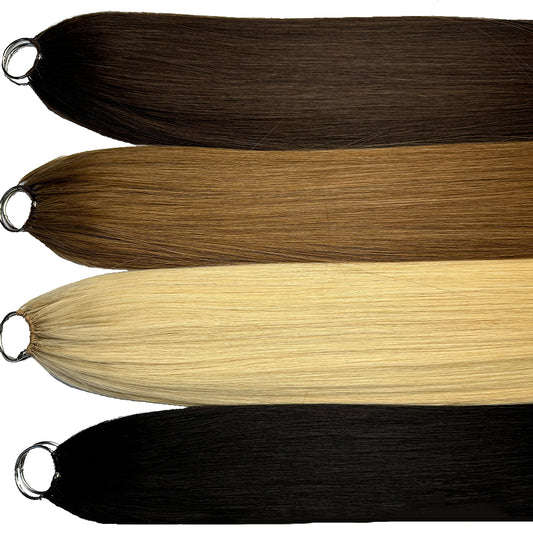 Best Price small circle feather hairs Vendor Invisible High Quality Double Drawn 100% Human Hair small circle feather hair