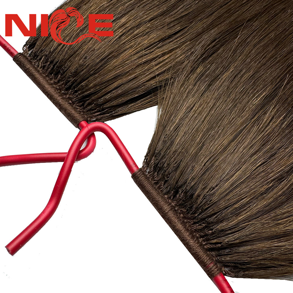 한국 시장 인기 버진 레미 헤어 제품 깃털 헤어 익스텐션 노팁 헤어 익스텐션