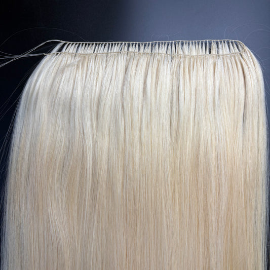 Feather Weft Hair Extensions - 100% Human Hair Base Piece | NiceHair Products