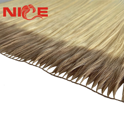 שיער 100% טבעי בלתי מעובד מחובר אל השיער הטבעי  צמידי שיער/שיטת הנוצה