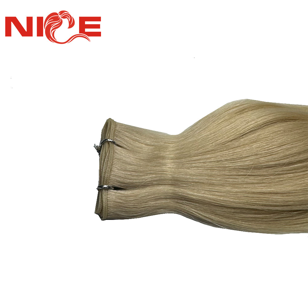 Genius Weft Hair Extensions - Ultra-Thin Cuttable 100% Virgin Human Hair