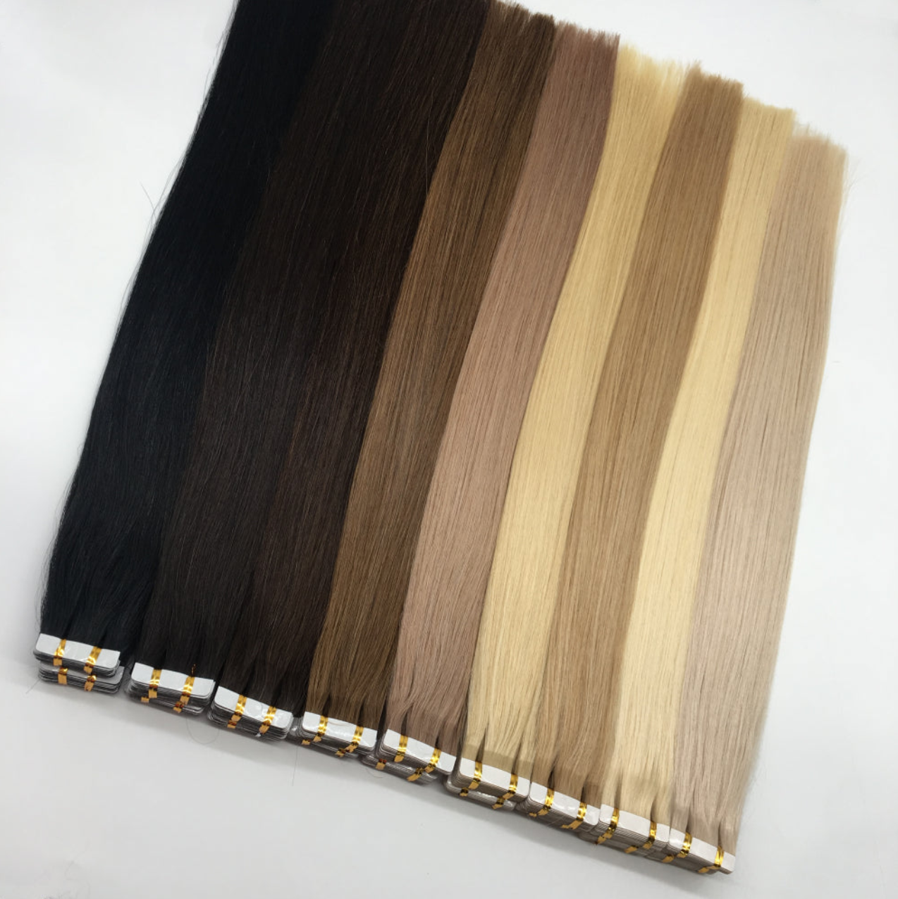 Tape In Hair Extensions Base Piece - Unprocessed Virgin Hair ColorBase™