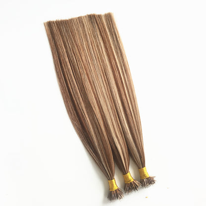 Nano Peruvian Natural Black Malaysian Human Hair Weave Bundle Indani Remy Extensin Cabello Virgen Nano