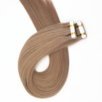 Tape in Remy Double Drawn Extensions Double-Sided Blue Bungee Hairtape Professional Balayage Human In Extensions Tape Hair Extension